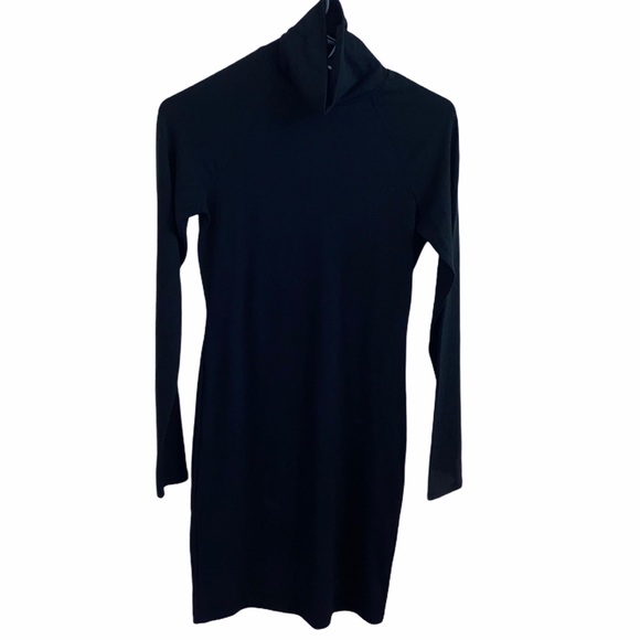 Forever 21 Turtle Neck  Black Dress Size Small - Picture 1 of 9